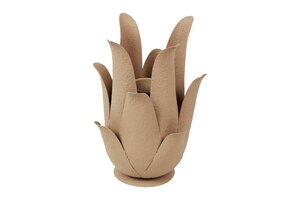 Countryfield windlicht floaty 20 cm bruin