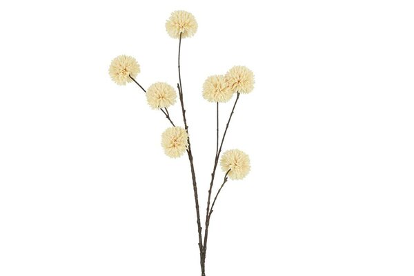 Countryfield zijden bloem chrysanthemum 107 cm wit