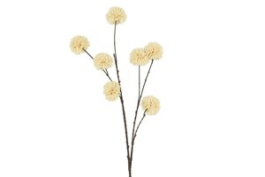 Countryfield zijden bloem chrysanthemum 107 cm wit