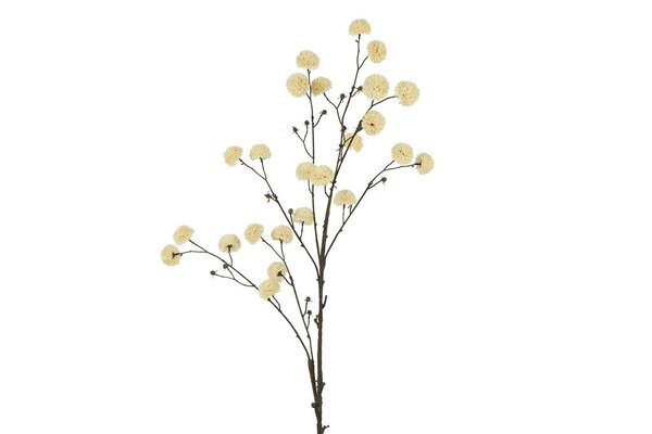Countryfield zijden Chrysanthemum santini 113 cm wit