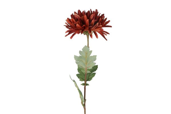 Countryfield zijden Chrysanthemum vienna 68 cm paars