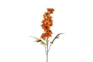 Countryfield zijden Delphinium miranda 60 cm brons