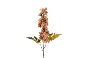 Countryfield zijden Delphinium miranda 60 cm bruin