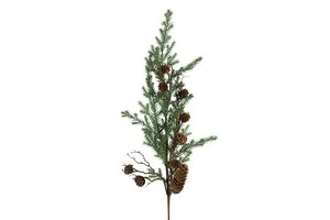 Countryfield zijden dennentak picea abies 93 cm groen