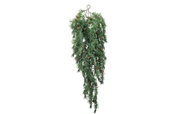 Countryfield zijden Festoen larix 88 cm groen