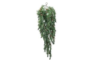 Countryfield zijden Festoen larix 88 cm groen