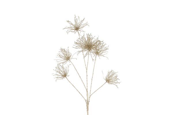 Countryfield zijden Grevillea 111 cm goud