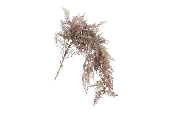 Countryfield zijden hangplant dryopteris 90 cm rood