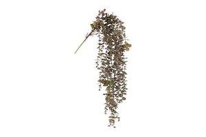 Countryfield zijden hangplant eucalyptus 98 cm rood