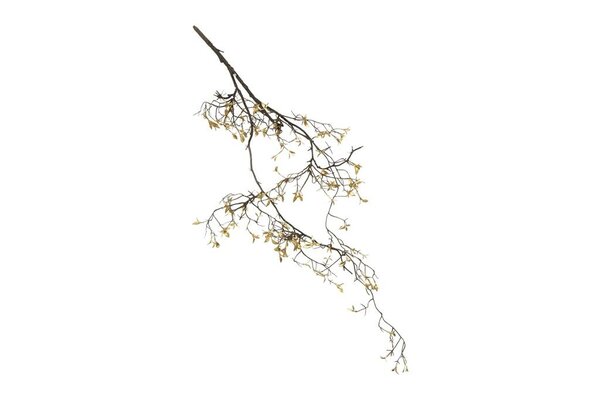 Countryfield zijden prunus 94 cm goud