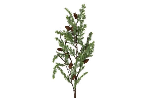 Countryfield zijden tak den cryptomeria 103 cm groen