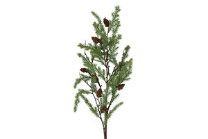Countryfield zijden tak den cryptomeria 103 cm groen