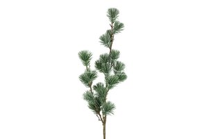 Countryfield zijden tak den pinus sphaera 78 cm groen