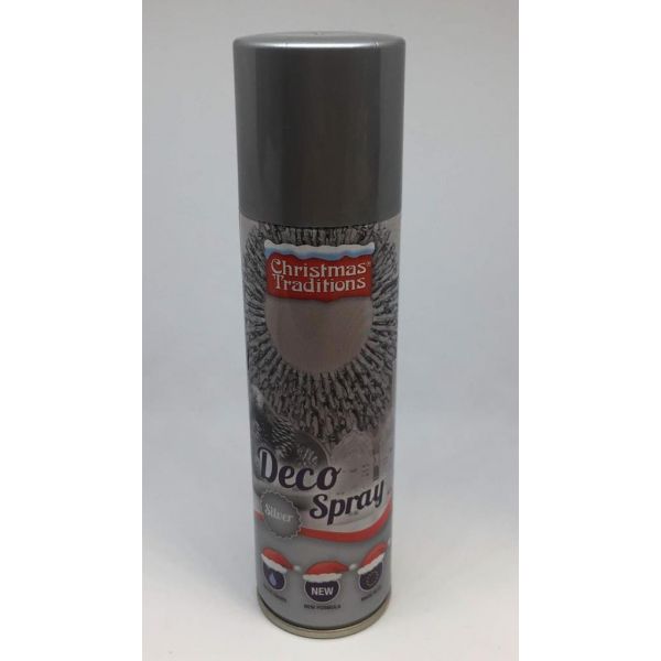 Decoratie spray Zilver 150ml