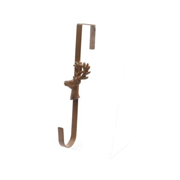 Deurhanger krans bruin rendier