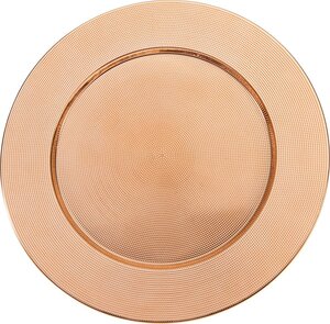 Dienblad 40 cm rose goud
