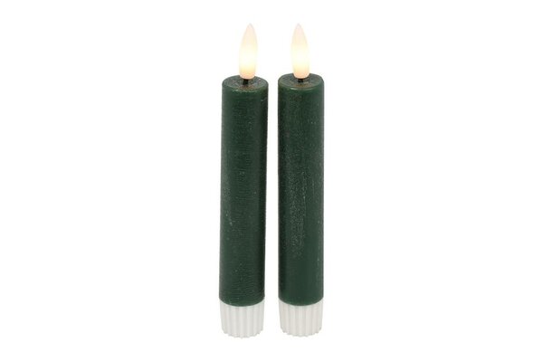 Dinerkaars led Lyon 15 cm dennen groen