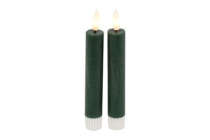 Dinerkaars led Lyon 15 cm dennen groen