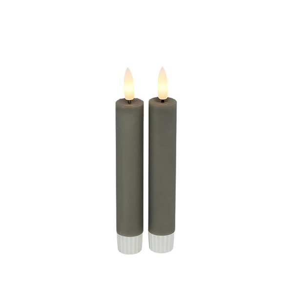 Dinerkaars led Lyon 15 cm grijs