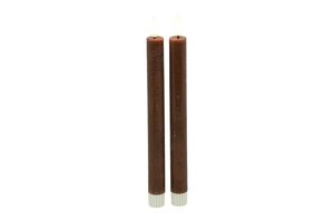 Dinerkaars led Lyon 22,5 cm bruin