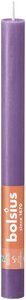 Bolsius huishoudkaars rustiek 27 cm helder violet