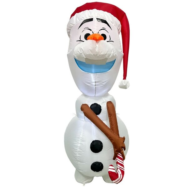 Disney opblaasfiguur olaf 120 cm