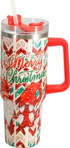 Drinkbeker merry christmas 1200 ml