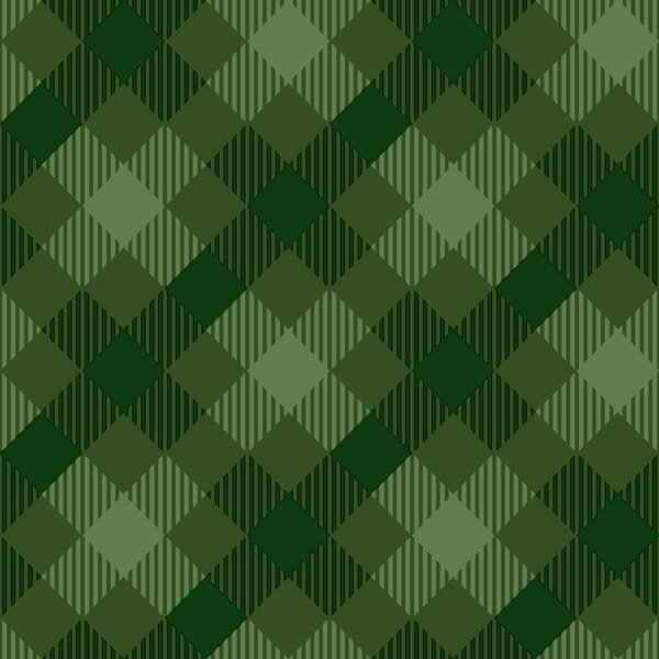 Duni servetten tartan green 33x33 cm