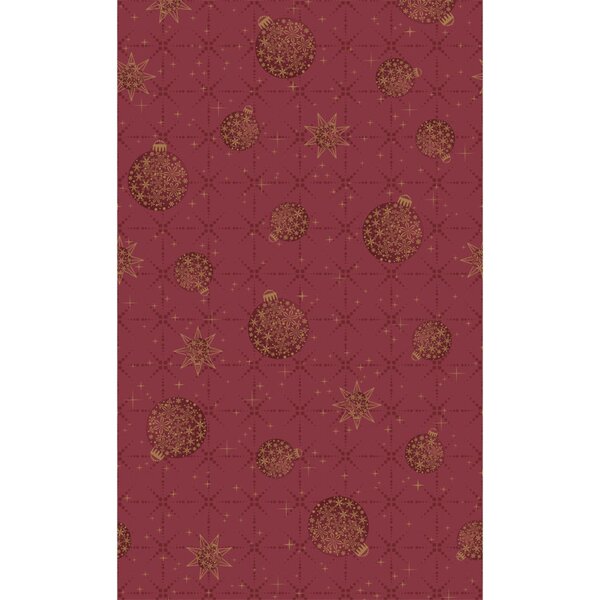 Duni tafelkleed gilded bauble 138x220 cm