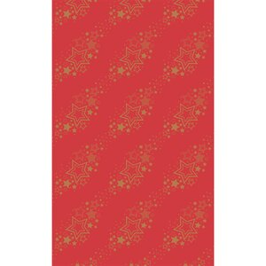 Duni tafelkleed holiday's red 138x220 cm