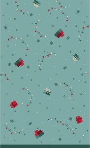 Duni tafelkleed jolly journey 138x220 cm