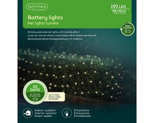 Durawise led netverlichting fonkel buiten 192 lampjes - afbeelding 2