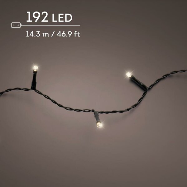 Durawise led twinkle warm wit 192 lampjes - afbeelding 1