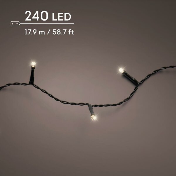 Durawise XL led twinkle warm wit 240 lampjes - afbeelding 1