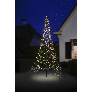 Fairybell vlaggenmast 3 meter 360 lampjes warm wit - afbeelding 2