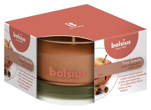 Bolsius geurglas true scents apple cinnamon