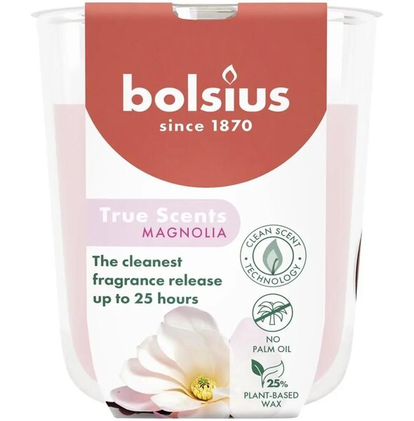 Bolsius geurglas true scents magnolia S