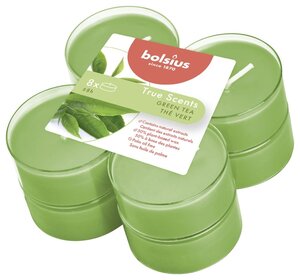Bolsius maxilicht true scents green tea 8 stuks
