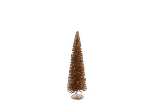 Glinsterende pailletten champagne boom 30 cm