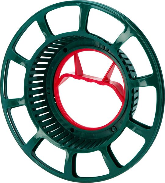 Haspel voor kerstverlichting groen