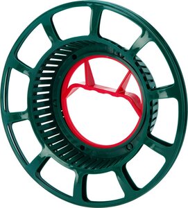 Haspel voor kerstverlichting groen
