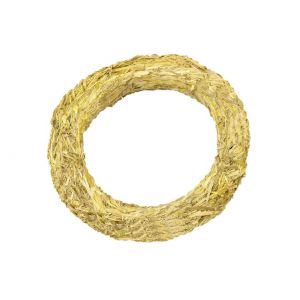 HBX Krans stro diameter 25cm naturel