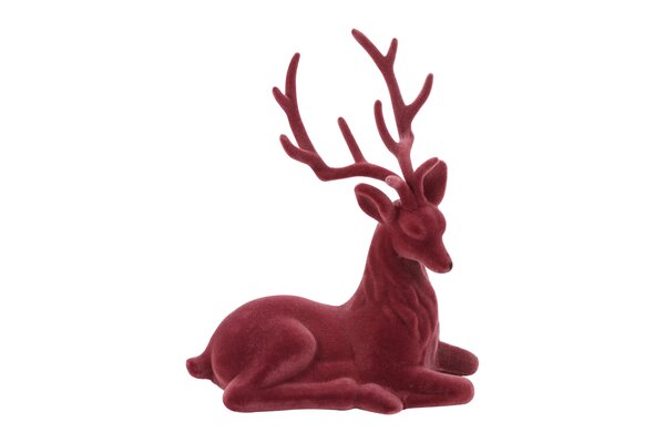 Hert mea kunststof 24 cm bordeaux