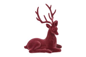 Hert mea kunststof 24 cm bordeaux