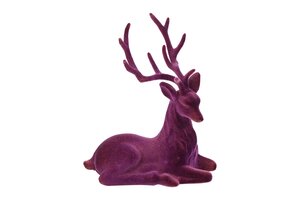 Hert mea kunststof 24 cm paars