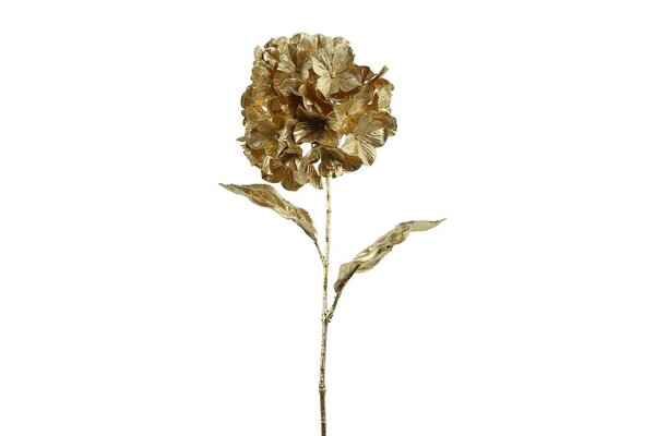 Hydrangea 71 cm metallic goud