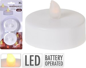 Jumbo theelichten LED 2 stuks