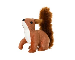 Kerst eekhoorn staand 23 cm bruin