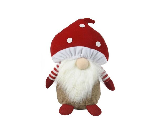 Kerst gnoom bruin 26 cm