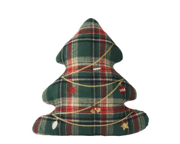 Kerst kussen 42x43 cm groen